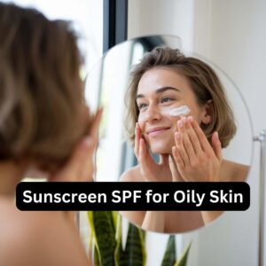 Sunscreen SPF for Oily Skin | selfcareblog.in